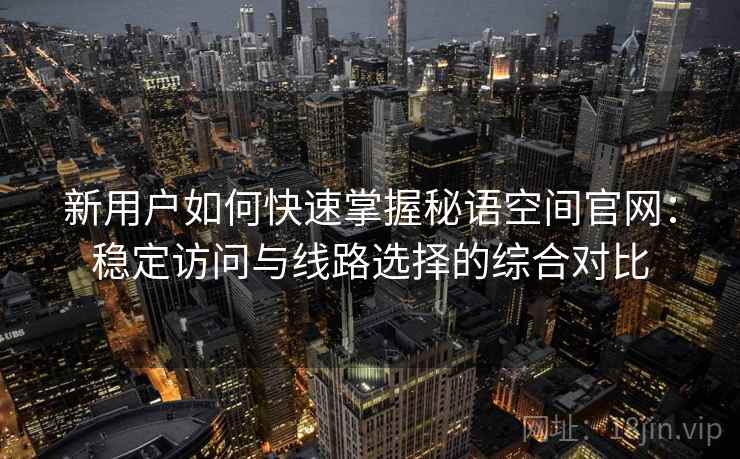 新用户如何快速掌握秘语空间官网：稳定访问与线路选择的综合对比