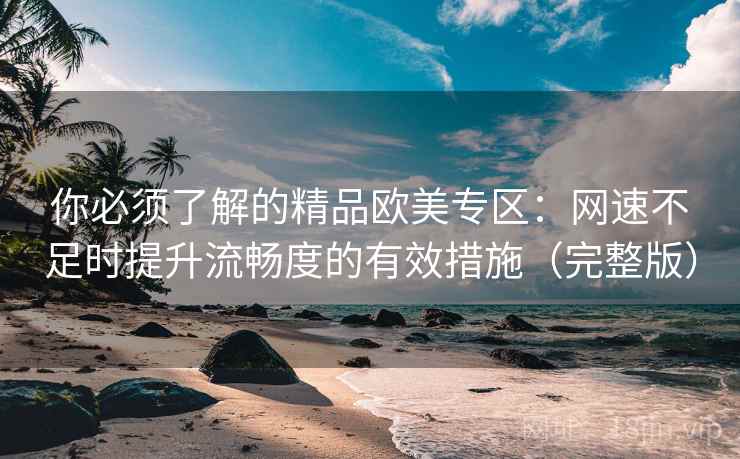 你必须了解的精品欧美专区：网速不足时提升流畅度的有效措施（完整版）
