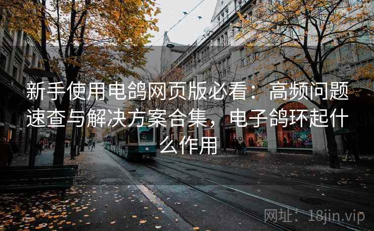 新手使用电鸽网页版必看:高频问题速查与解决方案合集,电子鸽环起什么作用 新手使用电鸽网页版必看:高频问题速查与解决方案合集,电子鸽环起什么作用